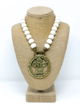 Horsebrass Necklace | Prince of Wales Feathers