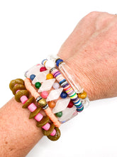 Multicolor Geo Stretch bracelet