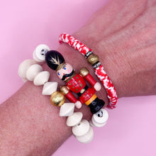 Wooden Stretch bracelet | Cream