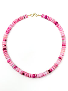 Pink Opal Necklace