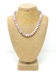 Amethyst Knotted Necklace