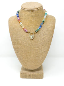 Multicolor Gemstone Necklace