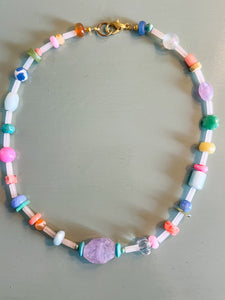 Confetti Gemstone Necklace | 2