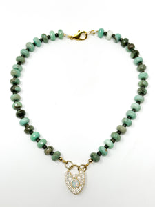 Green Opal Necklace