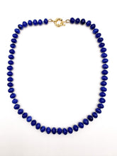 Dark Blue Jade Necklace