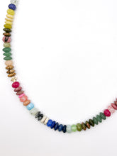 Multicolor Gold Cross Necklace