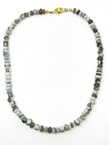 Gray Opal Necklace