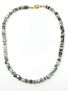 Gray Opal Necklace