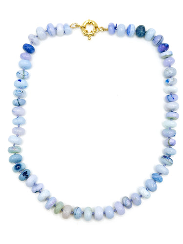 Chambray knotted Necklace