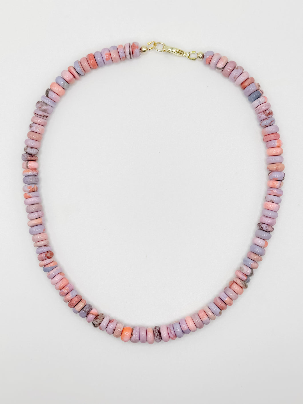 Multi Pink Opal Necklace