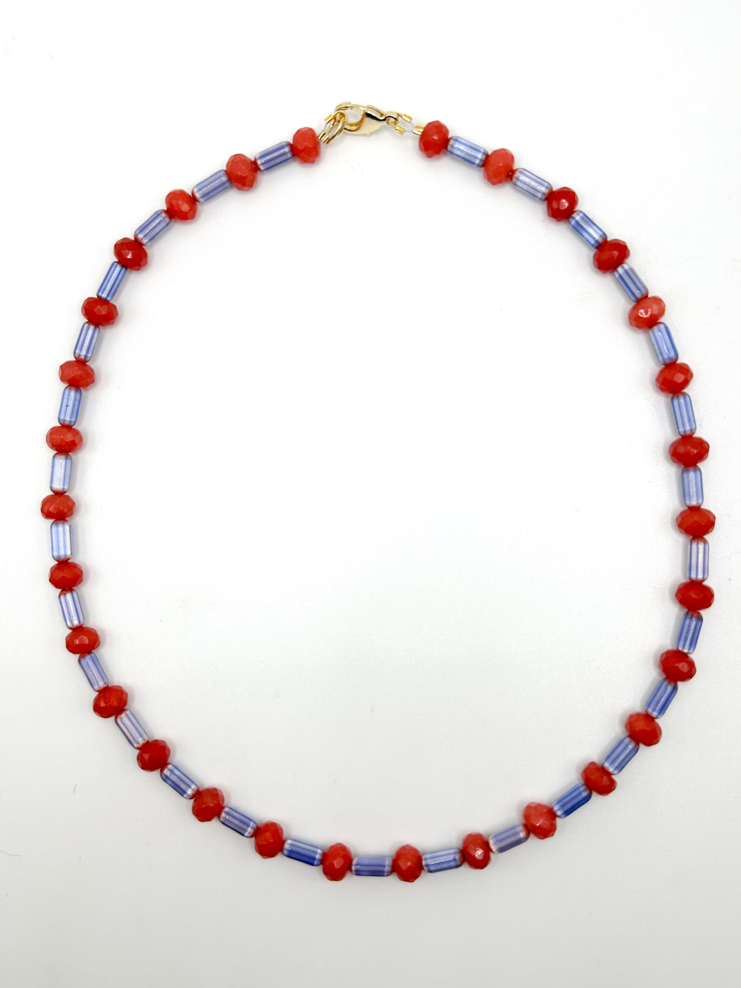 Agate Dotted Necklace