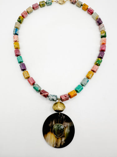 Multi Agate Necklace