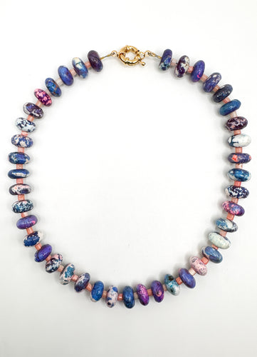 Dyed Turquoise Necklace