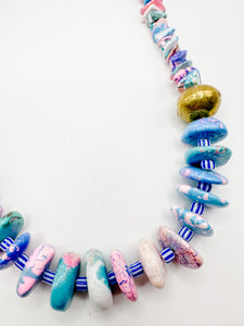 Dyed Turquoise Necklace