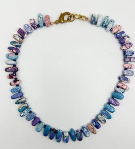 Turquoise Chip Necklace