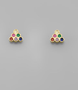 Rainbow Tree Studs