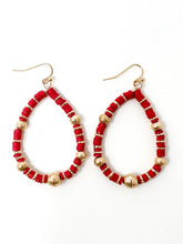 Andie Clay Earrings | Red