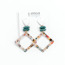 Jayne Acrylic Earrings | Multi