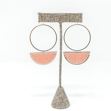 Nia Thread Earrings | Coral