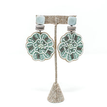 Marisol Floral Earrings | Mint