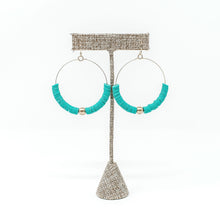 Evie Clay French Hooks | Turquoise