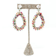 Claudia Woven Earrings- Multicolor