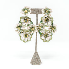 Carlita Beaded Earrings | Green