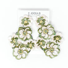 Carlita Beaded Earrings | Green