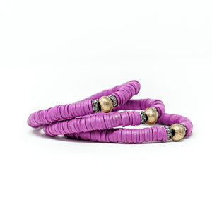 Clay Bracelets | Orchid