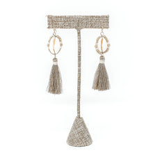Ridley Cowrie Tassel Earrings