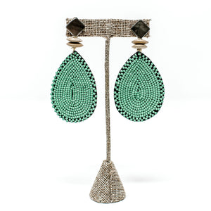Elise Earrings | Green