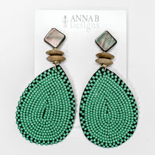 Elise Earrings | Green