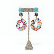 Darla Cowrie Beaded Earrings