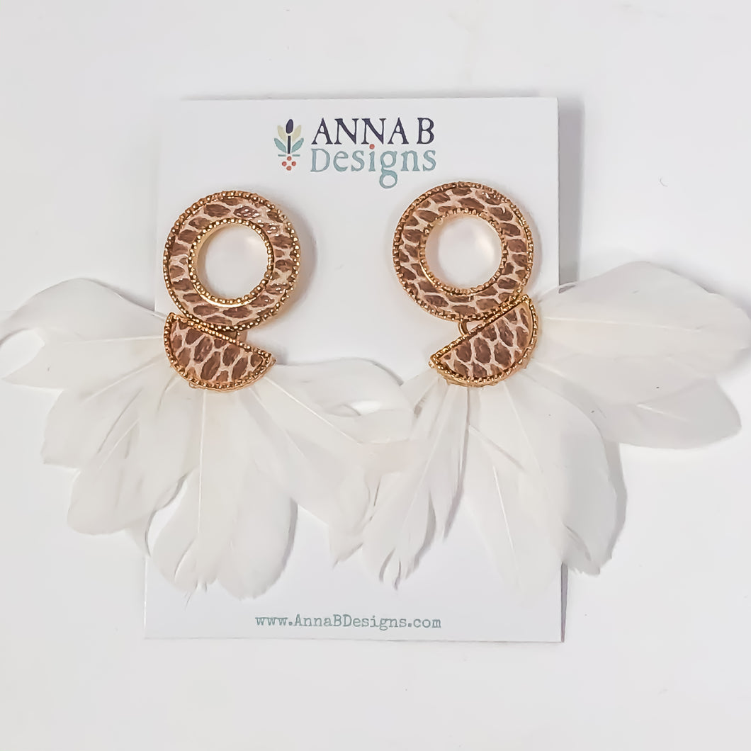 Elle Feather Earrings