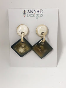 Maggie Horn Earrings