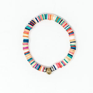 Multicolor Clay bracelets