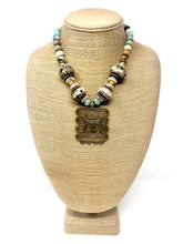 Amazonite & Bone Necklace