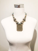 Amazonite & Bone Necklace