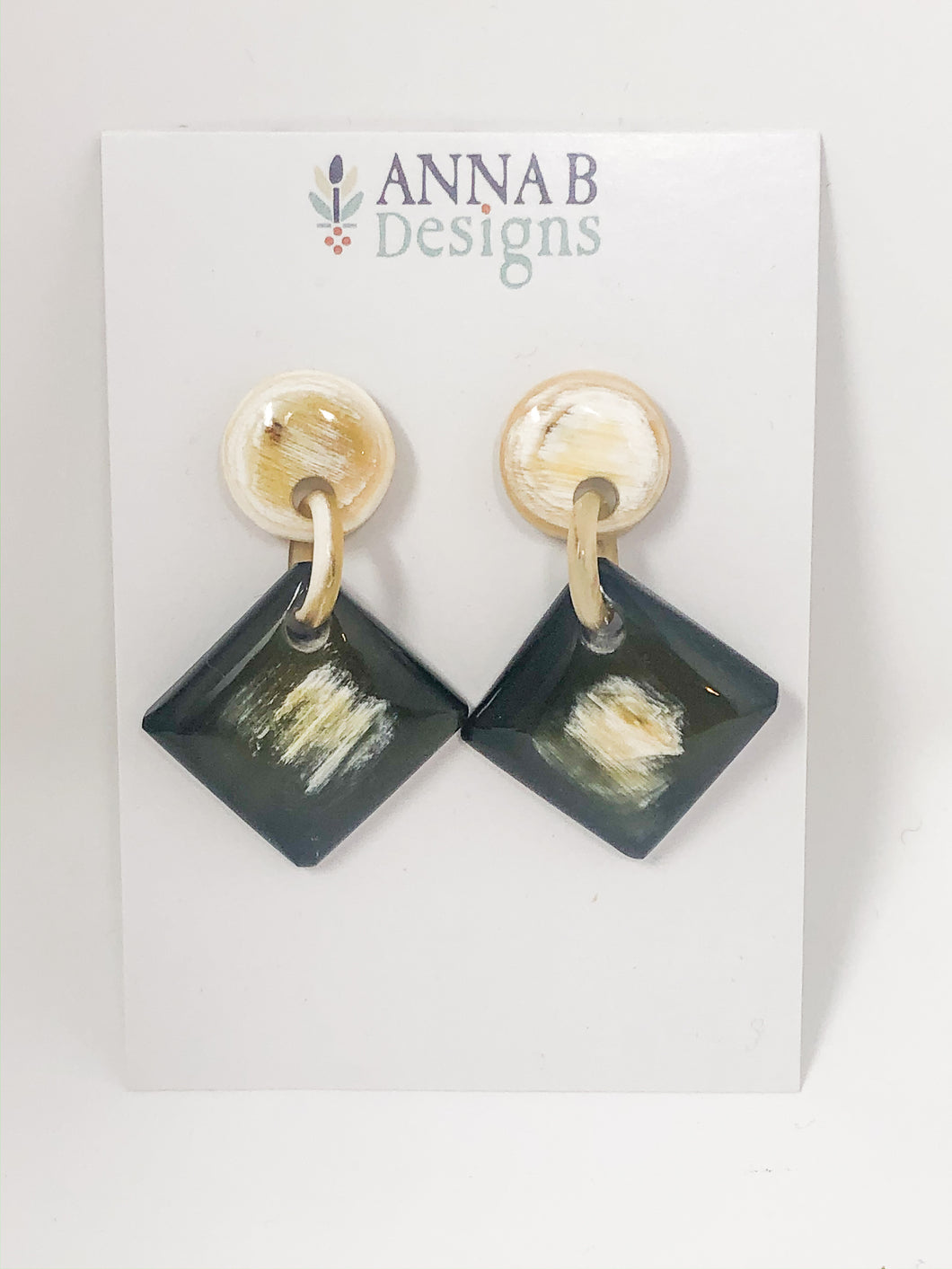 Maggie Horn Earrings