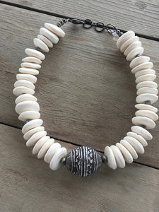 African Bone Necklace