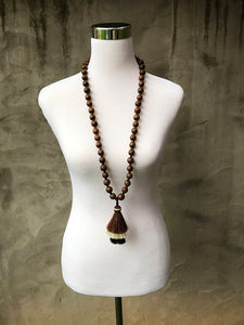 Triple Horsehair Tassel Necklace