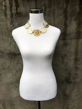 Buffalo Horn Disc Necklace