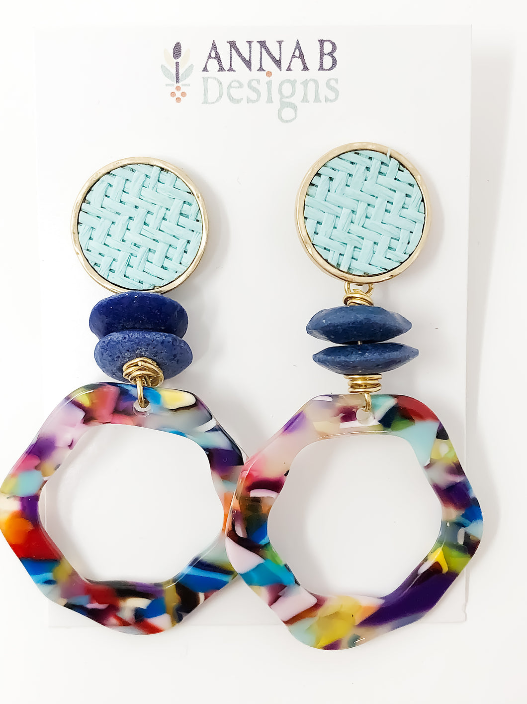 Callie Resin Earrings