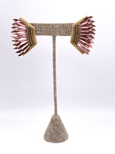 Aerin Beaded Earrings | Rose Gold