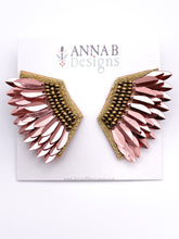 Aerin Beaded Earrings | Rose Gold