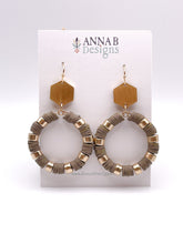 Flynn Clay Earrings | Mushroom