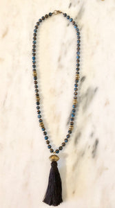 Jasper Tassel Necklace