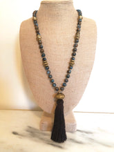 Jasper Tassel Necklace