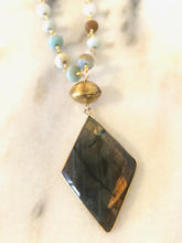 Amazonite Rosary Necklace