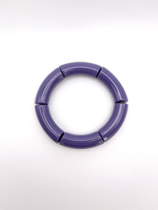 Acrylic Stretch Bracelets | Grape